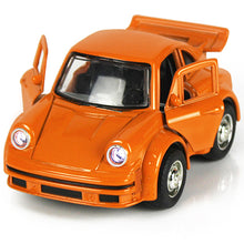 Load image into Gallery viewer, Car Toy for Boys Mini Diecast Metal Simulation Model Pull Back Car W/ Sound and Light Christmas Gift for Kids Girls Toddlers
