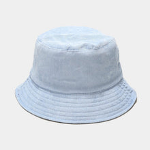 Load image into Gallery viewer, Autumn Winter Bucket Hat Solid Fisherman Hat Corduroy Sun Hat Reversible  Hip-Hip Cap Foldable Cheapu Hunting Hat Fishing Cap
