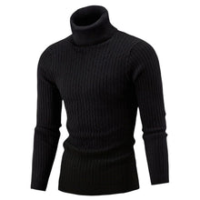Load image into Gallery viewer, Autumn Winter Men's Turtleneck Sweater Men's Knitting Pullovers Rollneck Knitted Sweater Warm Men Jumper Slim Fit Casual Sweater

