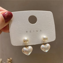 Load image into Gallery viewer, Autumn Winter New Brown Earrings Vintage Matte drop Earrings for women Metal Fashion Statement Dangle Earring Trend Jewelry
