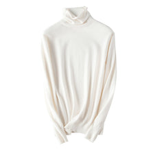 Load image into Gallery viewer, Women's Sweater Turtleneck Slim Fit Basic Pullovers Fashion Korean Knit Tops Bottoming Sweater Stretch Jumpers

