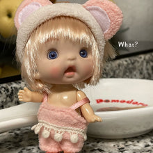 Load image into Gallery viewer, BJD Dolls for Girls 10cm OB11 Mini Doll 3D Blue Green Eyes Kawaii Pocket Toys Cute Surprise Face Clothes Girls Toy Birthday Gift
