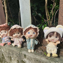 Load image into Gallery viewer, BJD Dolls for Girls 10cm OB11 Mini Doll 3D Blue Green Eyes Kawaii Pocket Toys Cute Surprise Face Clothes Girls Toy Birthday Gift
