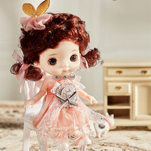Load image into Gallery viewer, BJD Mini 16cm Doll 13 Movable Joints 1/8 Multi-color Eyeball Doll and Clothes Can Dress Up Girls DIY Toys Birthday Gifts

