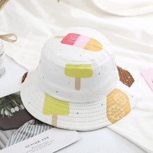Load image into Gallery viewer, Baby Bucket Hat Children's Summer Caps for Boys Dinosaur Print Panama Hat Children Fisherman Caps Girls Beach Cap Casquette
