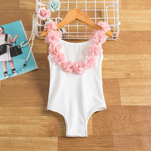 Load image into Gallery viewer, Swimwear Baby Girls Toddler Kids Swimsuit One Piece Flower Girls Holiday Beachwear Children Printing Bathing Suit
