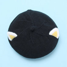 Load image into Gallery viewer, Baby Hat Berets for Girls Autumn Winter Knitted Cap Kids Lovely Beanies Fox Ears Painter Hats Infant Girl Bonnet Beret Xmas Gift
