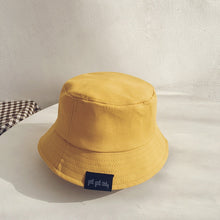 Load image into Gallery viewer, Baby Hat Summer Leisure Solid Bucket Hat Unisex Baby Sun Cap Children Boy Caps Girl Fisherman Hats
