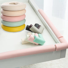 Load image into Gallery viewer, Baby Safety Proofing 4M+8pcs Edge Corner Guards Desk Table Corner Protector Children Protection Furniture Bumper Corner Cushion
