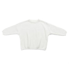Load image into Gallery viewer, Baby Solid Casual Basic Crewneck Thick Kids Slouchy Soft Wool Clothing for Boys Girls Autumn Winter Sweaters Hooded Top

