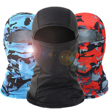 Load image into Gallery viewer, Balaclava Mens Face Mask Ski Camouflage Hiking Cycling Tactical Breathable Scarf Motorcycle Helmet Liner Cap Hood Beanies Hats
