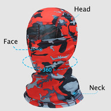 Load image into Gallery viewer, Balaclava Mens Face Mask Ski Camouflage Hiking Cycling Tactical Breathable Scarf Motorcycle Helmet Liner Cap Hood Beanies Hats
