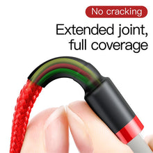 Load image into Gallery viewer, USB Cable for iPhone 12 11 Pro Max Xs X 8 Plus Cable 2.4A Fast Charging Cable for iPhone 7 SE Charger Cable USB Data Line
