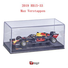 Load image into Gallery viewer, 1:43 2019 F1 Red Bull Racing RB15 33# Max Verstappen racing model simulation car model alloy car toy collection gift
