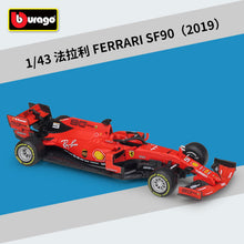 Load image into Gallery viewer, 1:43 2020 F1 SF1000 Ferrari #5 #16 Formula One Ferrari Ferrari Team Alloy car model die casting model simulation
