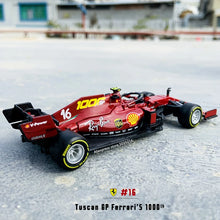 Load image into Gallery viewer, 1:43 2020 F1 SF1000 Ferrari #5 #16 Formula One Ferrari Ferrari Team Alloy car model die casting model simulation

