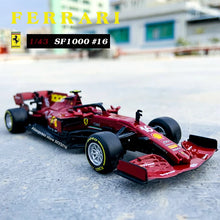 Load image into Gallery viewer, 1:43 2020 F1 SF1000 Ferrari #5 #16 Formula One Ferrari Ferrari Team Alloy car model die casting model simulation
