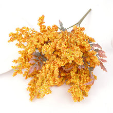 Load image into Gallery viewer, Beautiful Foam Artificial Lavender Flowers Cheap Wheat Fake Plants Bouquet Christmas Wedding Home Table Decoration Autumn Crafts
