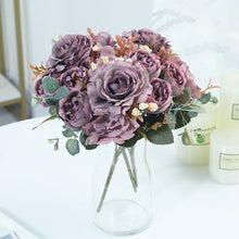 Load image into Gallery viewer, Hydrangea Roses Artificial Flowers for Home Wedding Decorations
