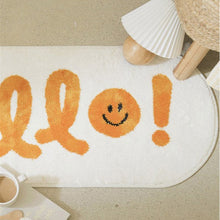 Load image into Gallery viewer, Bedside Long Carpet Cartoon Pattern Letter Cat Non-slip Carpets Living Room Floor Mat Water Absorption Rugs Tapetes De Sala
