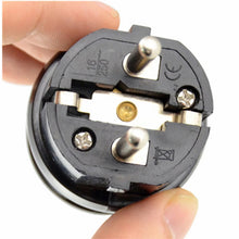 Load image into Gallery viewer, Black  16A 250V Korea Russia France Germany Grounded Industry Assemble Wired Power Cable Connector Female Male Socket Plug
