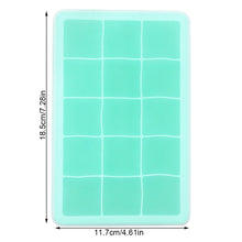 Load image into Gallery viewer, Black Grade Silicone 15-grid Cube Jumbo Silicone Ice Cube Square Tray Mold Mould Non-toxic Durable Bar Pub Wine Ice Blocks Maker
