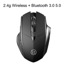Load image into Gallery viewer, Bluetooth 2.4G USB Wireless Mouse for Computer Laptop PC Silent Rechargeable Charging Home Game Ergonomic Noiseless Mouse
