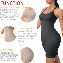 Load image into Gallery viewer, Bodysuit Shapewear Women Full Body Shaper Tummy Control Slimming Sheath Butt Lifter Push Up Thigh Slimmer Abdomen Shapers Corset
