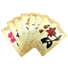 Load image into Gallery viewer, Botanical Inspiration Oracle Cards Full English 45 Cards Deck Tarot Mysterious Divination Family Party Board Game Drop Shipping

