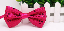 Load image into Gallery viewer, Boy Girl Men Woman Sequin Hat Bow Tie Gloves for Fancy Dress  Birthday Party Cap Jazz Hat Dance Show Tie Wedding Props Costume
