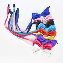 Load image into Gallery viewer, Boy Girl Men Woman Sequin Hat Bow Tie Gloves for Fancy Dress  Birthday Party Cap Jazz Hat Dance Show Tie Wedding Props Costume

