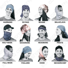Load image into Gallery viewer, Breathable Balaclava Motorcycle Full Face Mask Army Tactical Neck Gaiter Sport Cycling Bandana Windproof Masque Camping Headband
