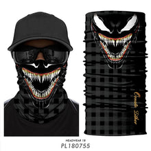 Load image into Gallery viewer, Breathable Mask Bandana Mascarillas Venom Neck Gaiter Cycling Face Mask Hiking Scarves Headband Summer Balaclava Bufanda Hombre
