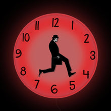 Load image into Gallery viewer, Wall Clock British Comedy Inspired Ministry Of Silly Walk Wall Clock Comedian Home Decor Novelty Wall Watch Funny Walking Silent Mute Clock
