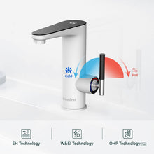 Load image into Gallery viewer, Briwellna Electric Water Heater 220V Kitchen Faucet Tankless Geysers Faucet Heater Heating Tap Instantaneous Heaters Robinet
