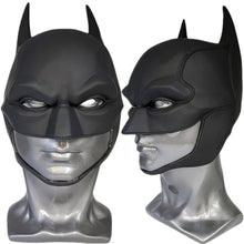 Load image into Gallery viewer, Bruce Wayne Latex Mask Superhero Movie Cosplay Costume Halloween Party Masks
