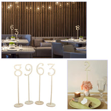 Load image into Gallery viewer, Wedding Table Number Table Cards Seat Cards Table Number Signs Place Holder Wedding Decoration Party Supplies Home Decoration
