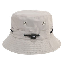 Load image into Gallery viewer, Bucket Hat For Men Women Unisex Beach Sun Hats Street Headwear Fisherman Outdoor Cap Summer Panama Adjustable Travel Caps
