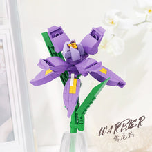 Load image into Gallery viewer, Building Blocks Flower Diy Plant Potted Tulip Lavender Simulation Bouquet Home Decoration Girl Gift Children Educational Toys
