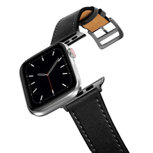 Load image into Gallery viewer, Real Leather Loop Bracelet Belt Band for Apple Watch SE 7654 42MM 38MM 44MM 40MM Strap on Smart iWatch 3 Watchband 45mm
