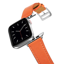 Load image into Gallery viewer, Real Leather Loop Bracelet Belt Band for Apple Watch SE 7654 42MM 38MM 44MM 40MM Strap on Smart iWatch 3 Watchband 45mm
