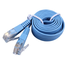 Load image into Gallery viewer, CAT6 Flat Ethernet Cable RJ45 Lan Cable Networking Ethernet Patch Cord for Computer Router Laptop 0.5M/1M/2M/3M/5M/8M Size
