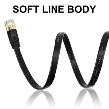 Load image into Gallery viewer, CAT7 Lan Cable RJ45 cat 7 cable rj 45 Ethernet Network Cable Short Patch Cord 30cm 10m 15m 20m for Laptop Router XBox PC Cable
