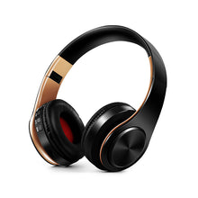 Load image into Gallery viewer, Earphone Bluetooth Headphones Over Ear Stereo Wireless Headset Soft Leather Earmuffs Built-in Mic for PC/Cell Phones/TV
