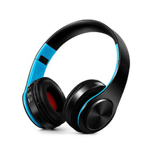 Load image into Gallery viewer, Earphone Bluetooth Headphones Over Ear Stereo Wireless Headset Soft Leather Earmuffs Built-in Mic for PC/Cell Phones/TV
