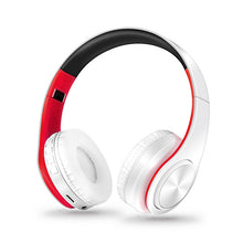 Load image into Gallery viewer, Earphone Bluetooth Headphones Over Ear Stereo Wireless Headset Soft Leather Earmuffs Built-in Mic for PC/Cell Phones/TV
