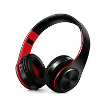 Load image into Gallery viewer, Earphone Bluetooth Headphones Over Ear Stereo Wireless Headset Soft Leather Earmuffs Built-in Mic for PC/Cell Phones/TV
