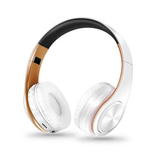 Load image into Gallery viewer, Earphone Bluetooth Headphones Over Ear Stereo Wireless Headset Soft Leather Earmuffs Built-in Mic for PC/Cell Phones/TV
