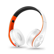 Load image into Gallery viewer, Earphone Bluetooth Headphones Over Ear Stereo Wireless Headset Soft Leather Earmuffs Built-in Mic for PC/Cell Phones/TV
