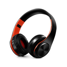 Load image into Gallery viewer, Earphone Bluetooth Headphones Over Ear Stereo Wireless Headset Soft Leather Earmuffs Built-in Mic for PC/Cell Phones/TV
